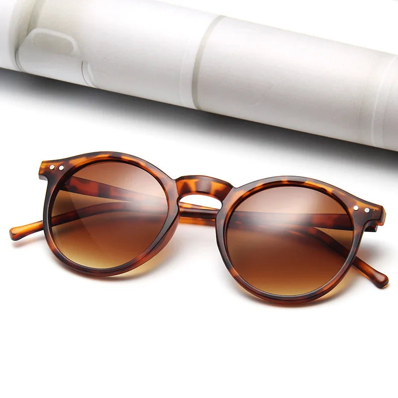 New Oval Frame Sunglasses