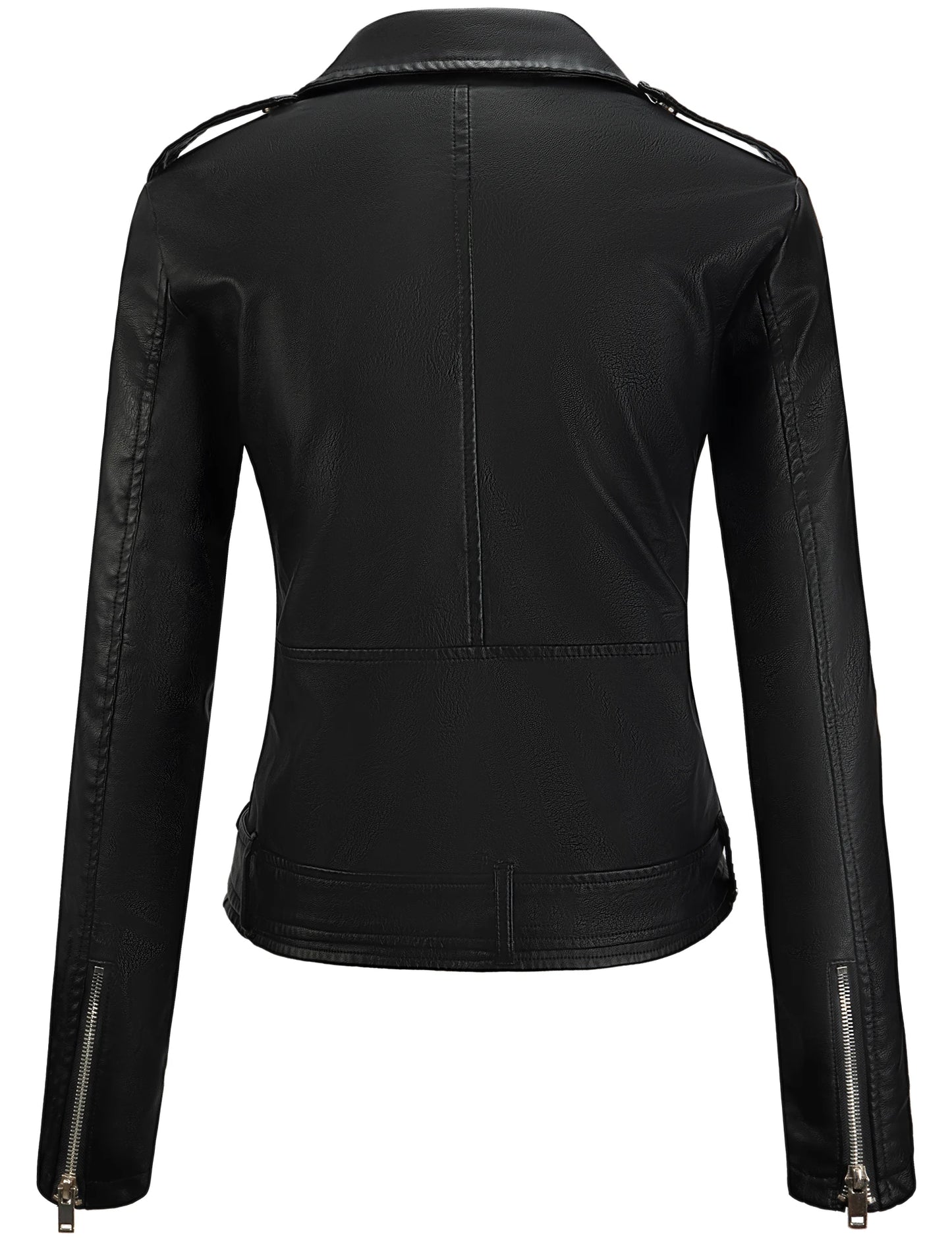 Women's Faux Leather Jacket