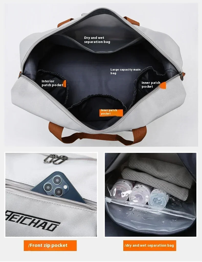 Large Capacity Travel Gym Bag