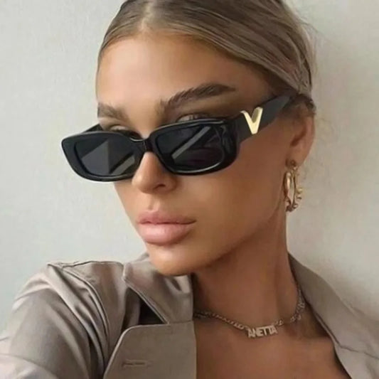 New Small Frame V-Shaped Fashion Sunglasses