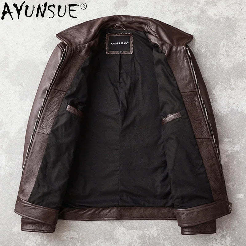 Men's Real Cowhide jacket