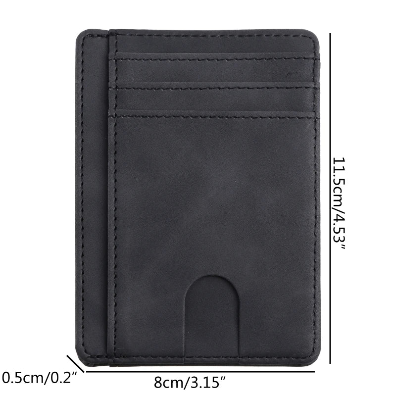 RFID Blocking Wallet Business Card Cover