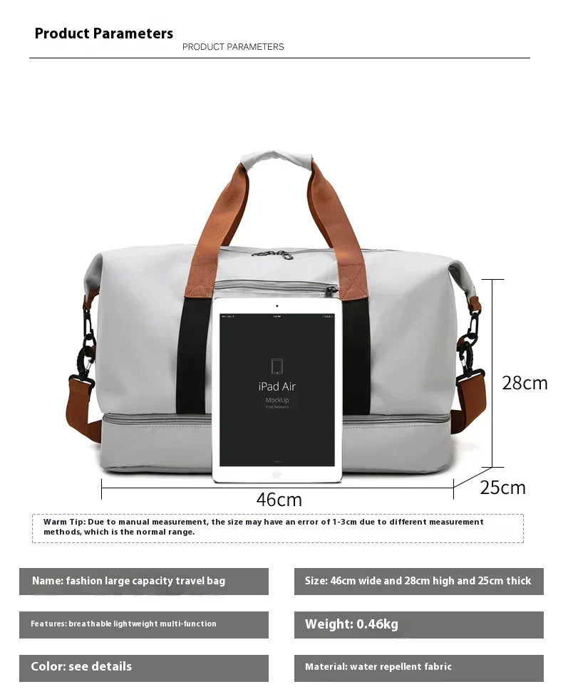 Large Capacity Travel Gym Bag