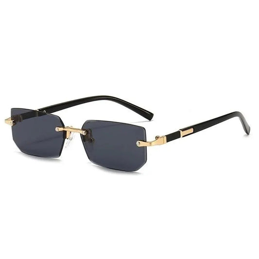 Retro Rimless Sunglasses