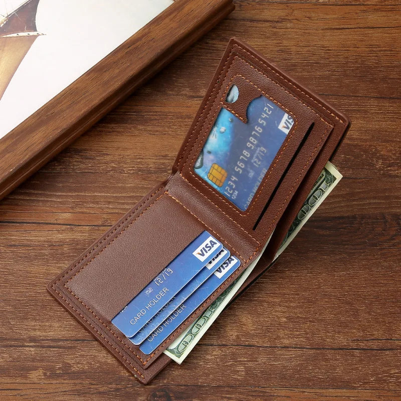 Men Inserts Foldable Wallet