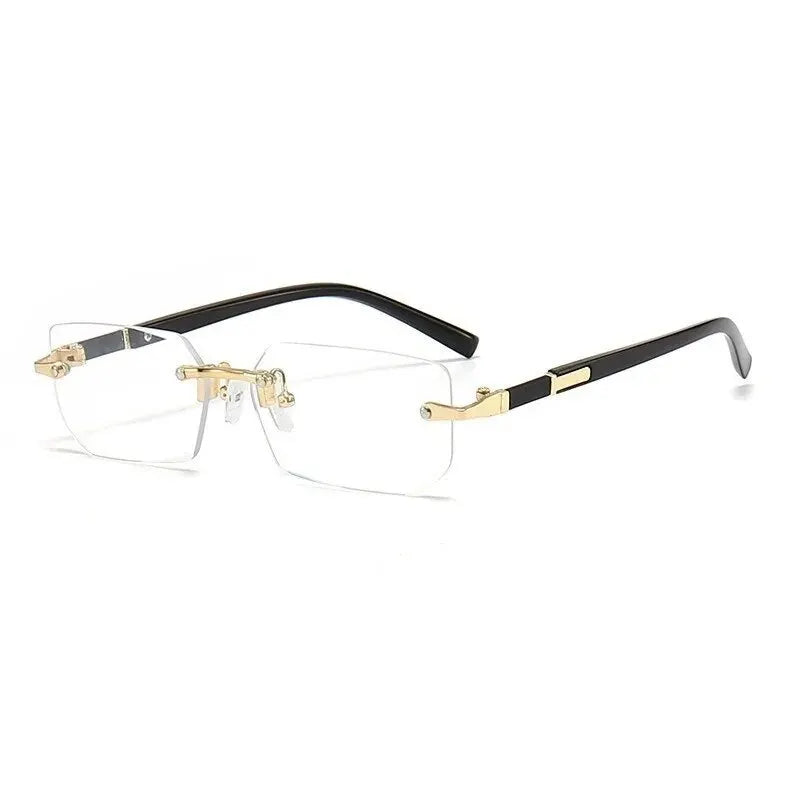 Retro Rimless Sunglasses