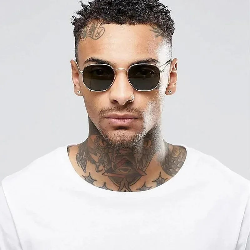 Vintage Metal Men Sunglasses