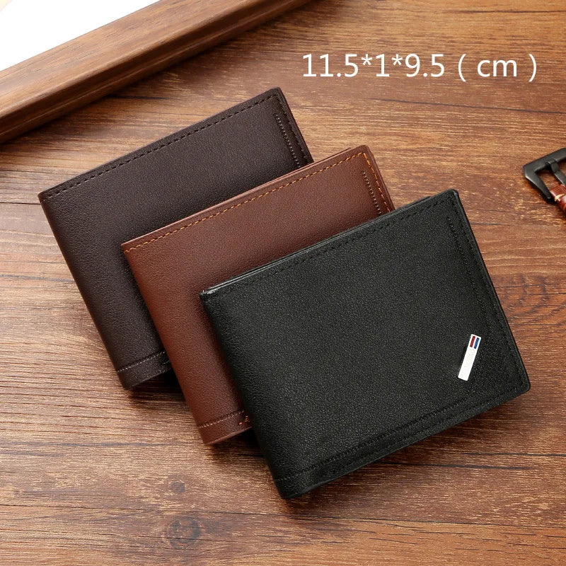 Men Inserts Foldable Wallet