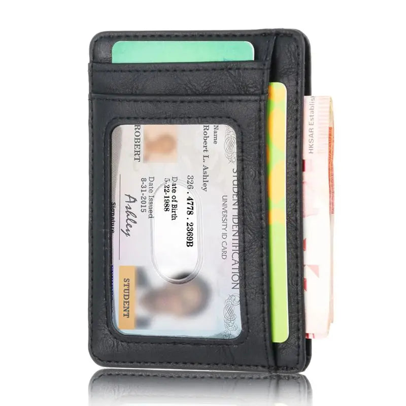 RFID Blocking Wallet Business Card Cover