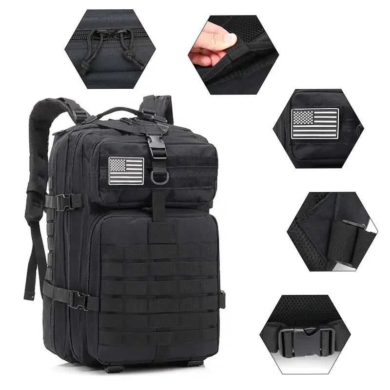 50L Man Tactical Backpacks