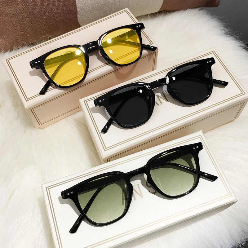 New Vintage Square Sunglasses